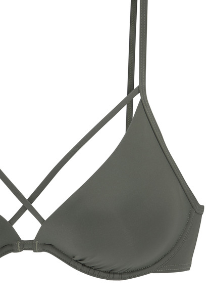 Bruno Banani Bügel Bikini Metric oliv Cup B 38