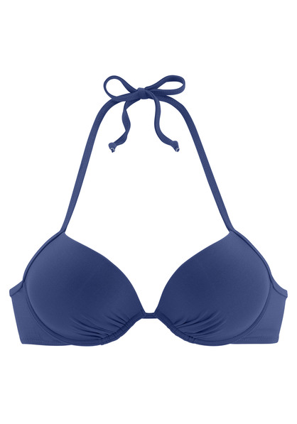 Buffalo Push Up Bikini Top Happy Blau Cup C