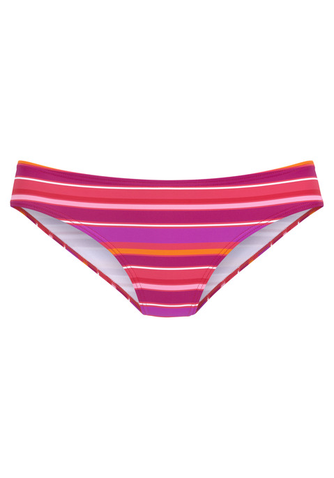 S Oliver Bikini Hose Fun Pink Bedruckt