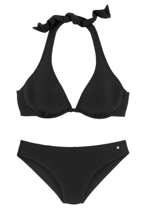 B Gel Bikini Schwarz Cup B Lascana De