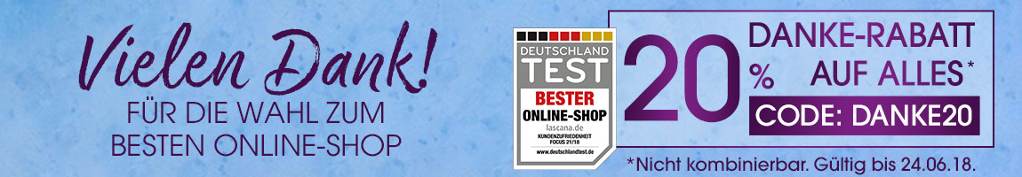 20% auf ALLES 20% auf ALLES