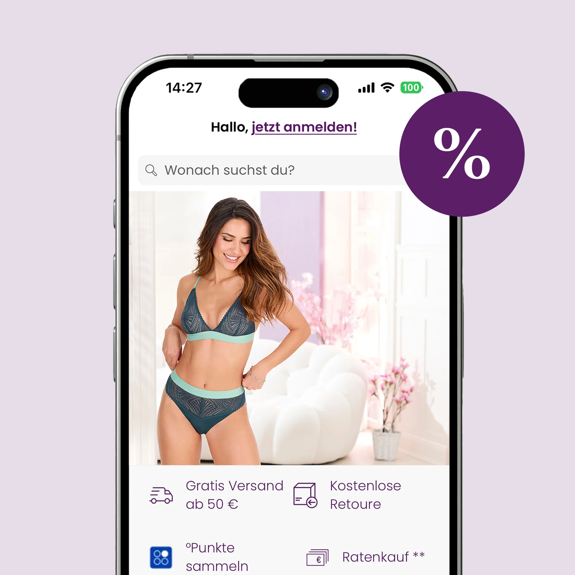 LASCANA App Exklusive App-Aktionen