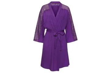 Curvy Capsule N°3 Kimono in lila von LASCANA