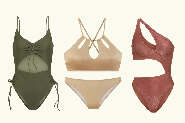 LASCANA High-Waist-Bikini mit modernen Aussparungen