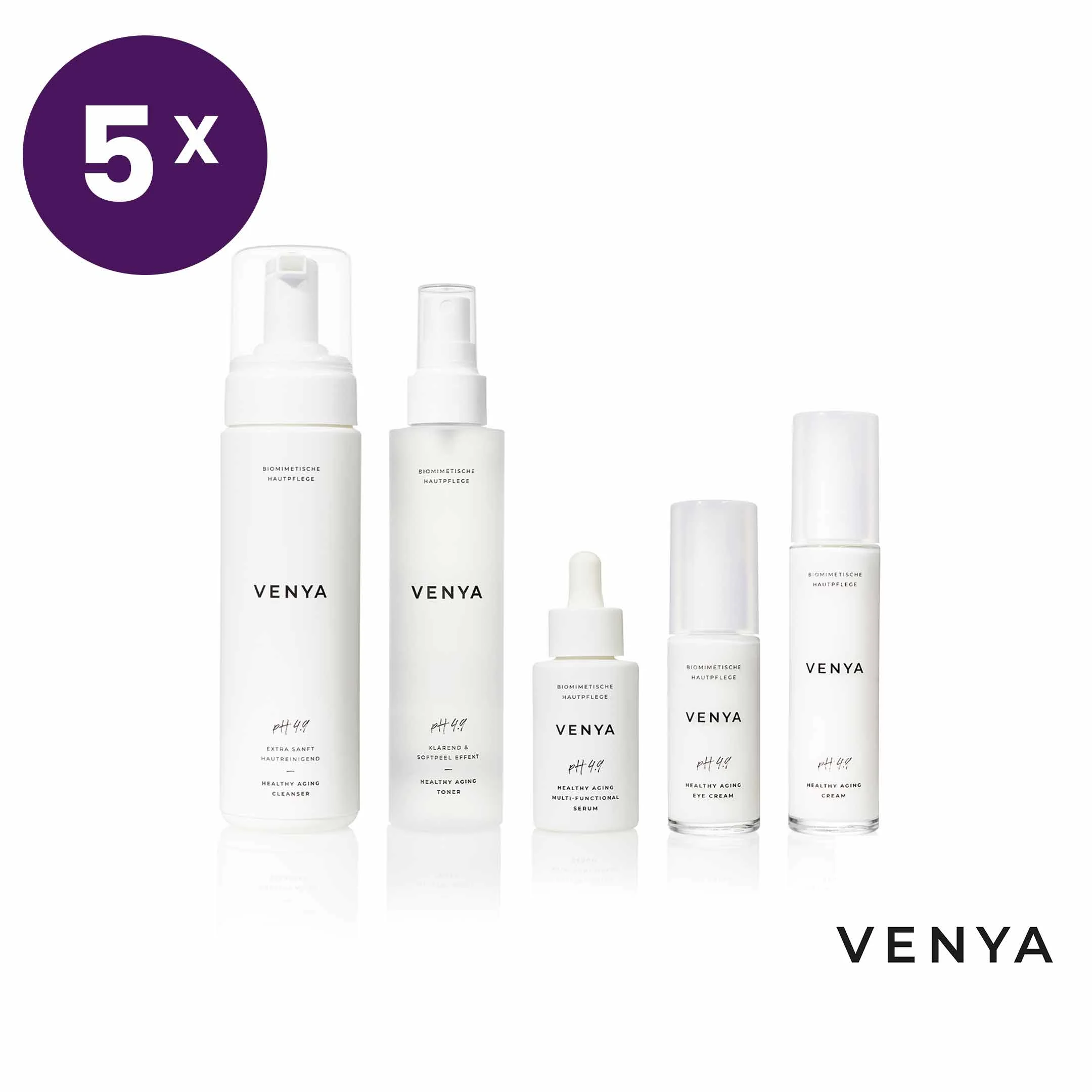 VENYA 5-Schritt-Routine