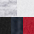 rot, schwarz, weiß, grau-meliert, navy