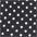 schwarz-weiß-gepunktet