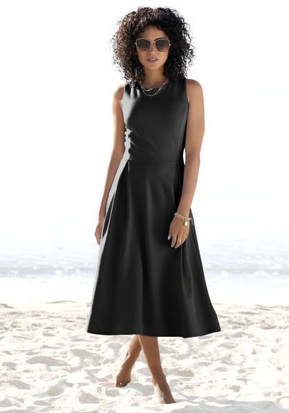 Beachtime Sommerkleid schwarz 34 