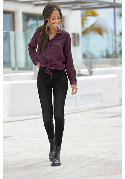 High-waist-Jeans
