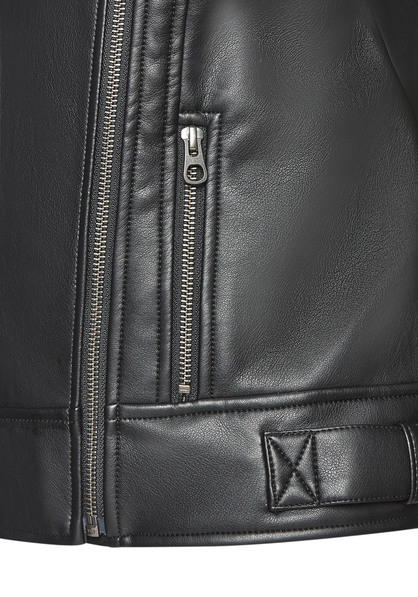 Lederimitatjacke