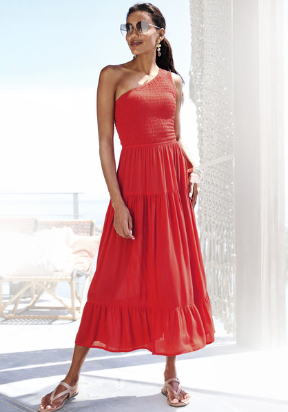 One-Shoulder-Kleid