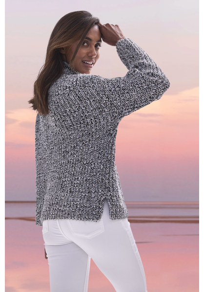 Stehkragenpullover