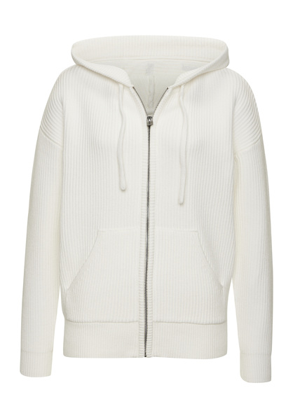 Kapuzenstrickjacke