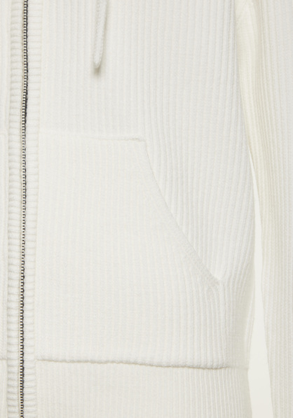 Kapuzenstrickjacke