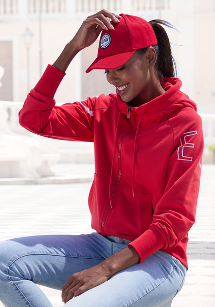 Kapuzensweatjacke