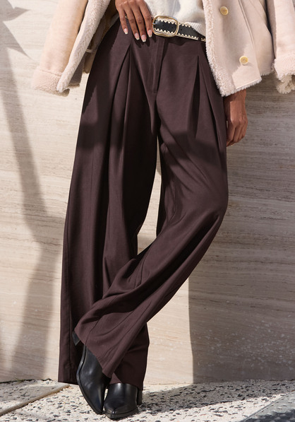 Bundfaltenhose