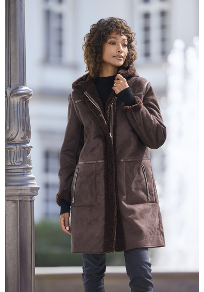 Lederimitatjacke