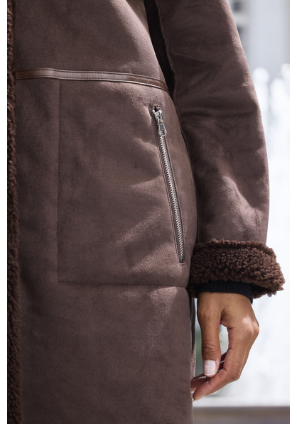 Lederimitatjacke
