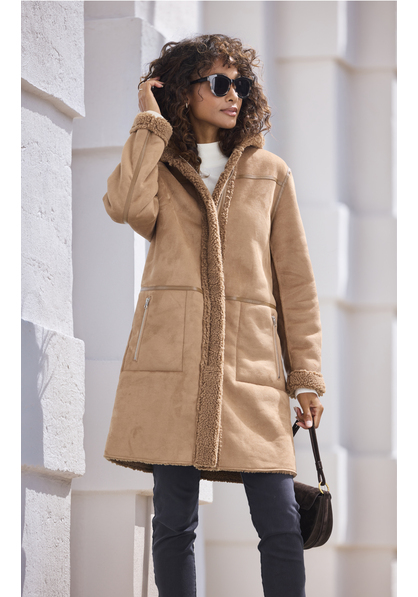 Lederimitatjacke