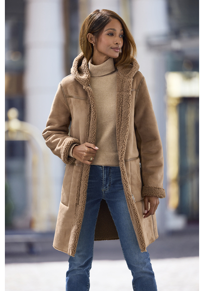 Lederimitatjacke