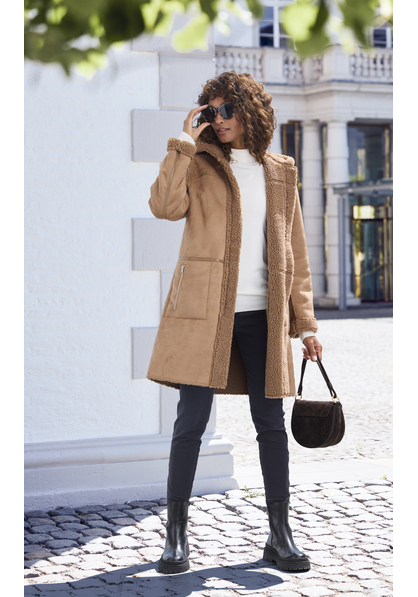 Lederimitatjacke