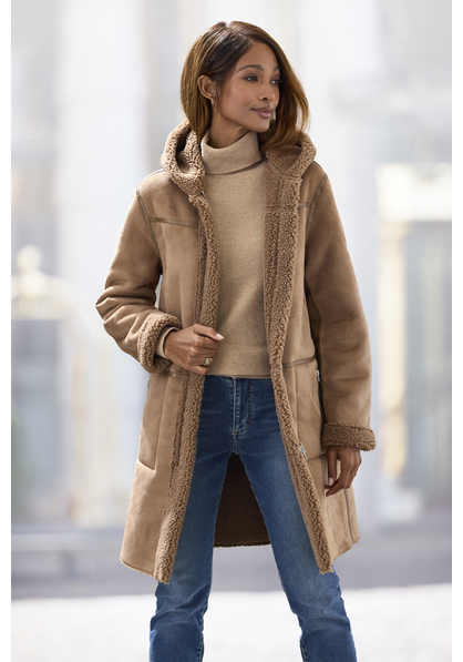 Lederimitatjacke