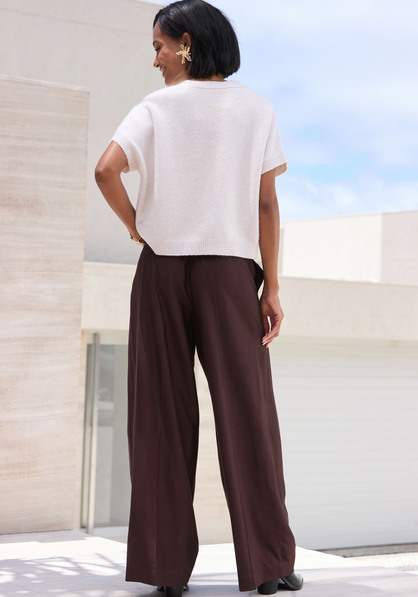 Bundfaltenhose