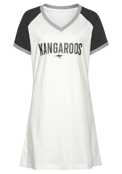 KangaROOS Bigshirt | schwarz-weiß 32/34