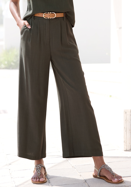 Bundfaltenhose