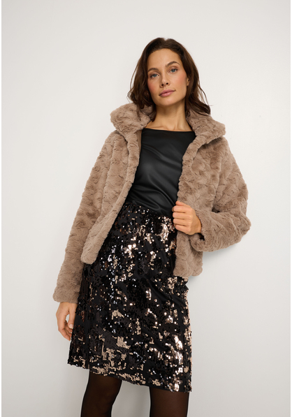 Fellimitatjacke