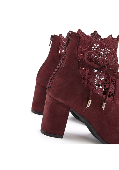 High-Heel-Stiefelette