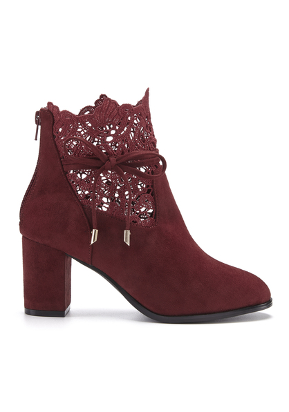 High-Heel-Stiefelette