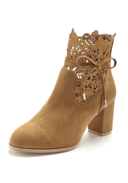 High-Heel-Stiefelette
