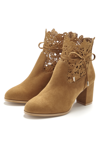 High-Heel-Stiefelette