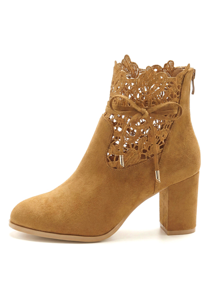 High-Heel-Stiefelette