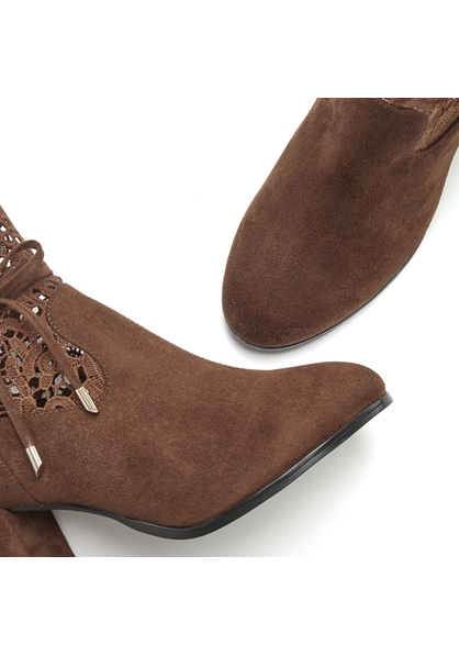 High-Heel-Stiefelette