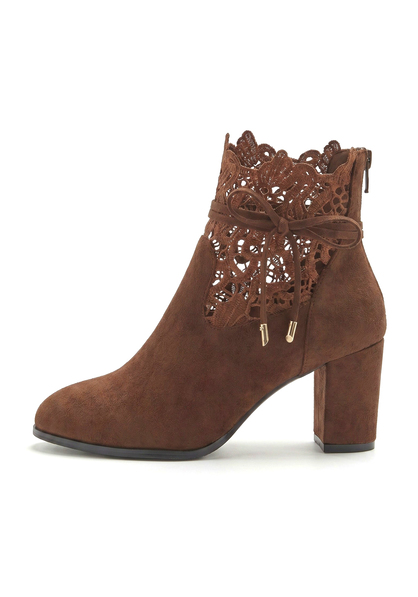 High-Heel-Stiefelette