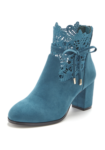 High-Heel-Stiefelette