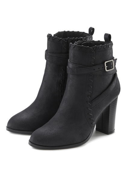 High-Heel-Stiefelette