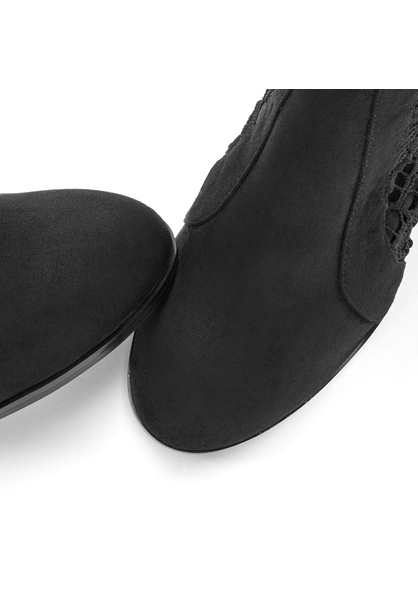 High-Heel-Stiefelette