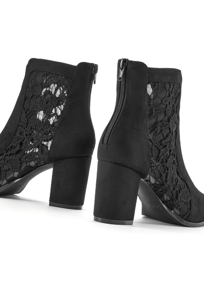 High-Heel-Stiefelette