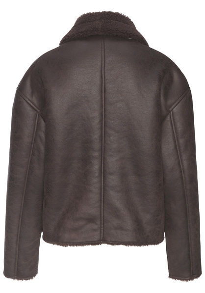 Lederimitatjacke