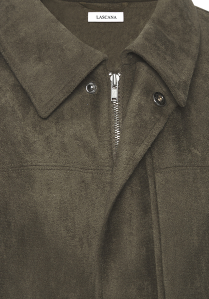 Lederimitatjacke