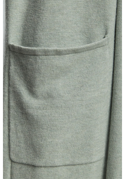 Longstrickjacke
