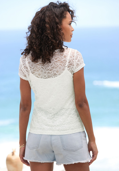 Spitzenshirt