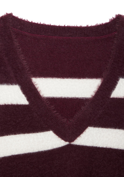 Streifenpullover