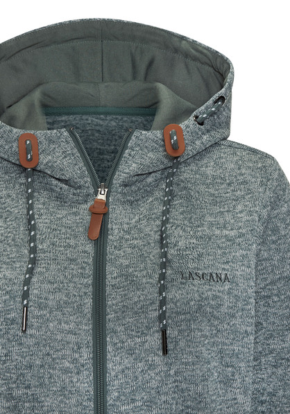Strickfleecejacke