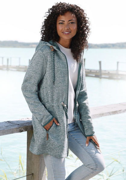 Strickfleecejacke