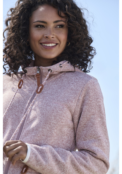 Strickfleecejacke
