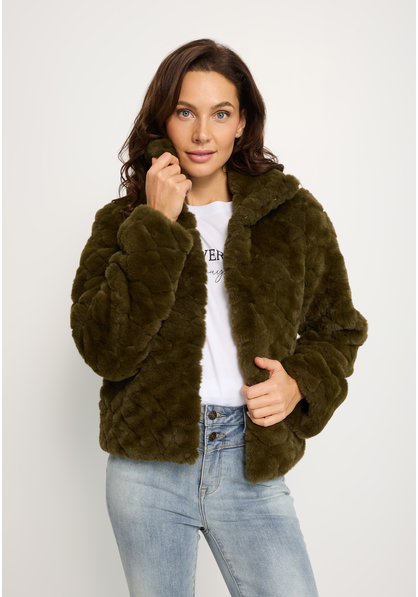 Fellimitatjacke